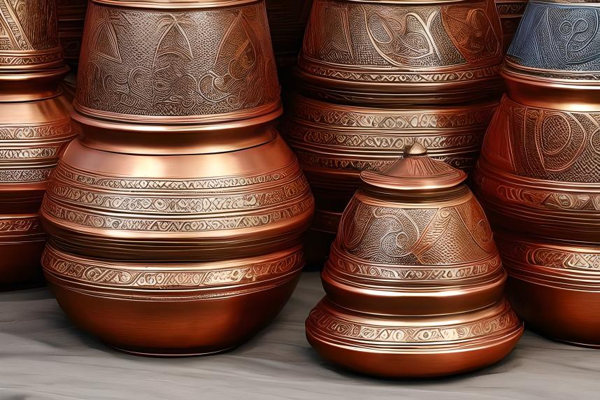 Solid Copper Pot - Santa Clara del Cobre