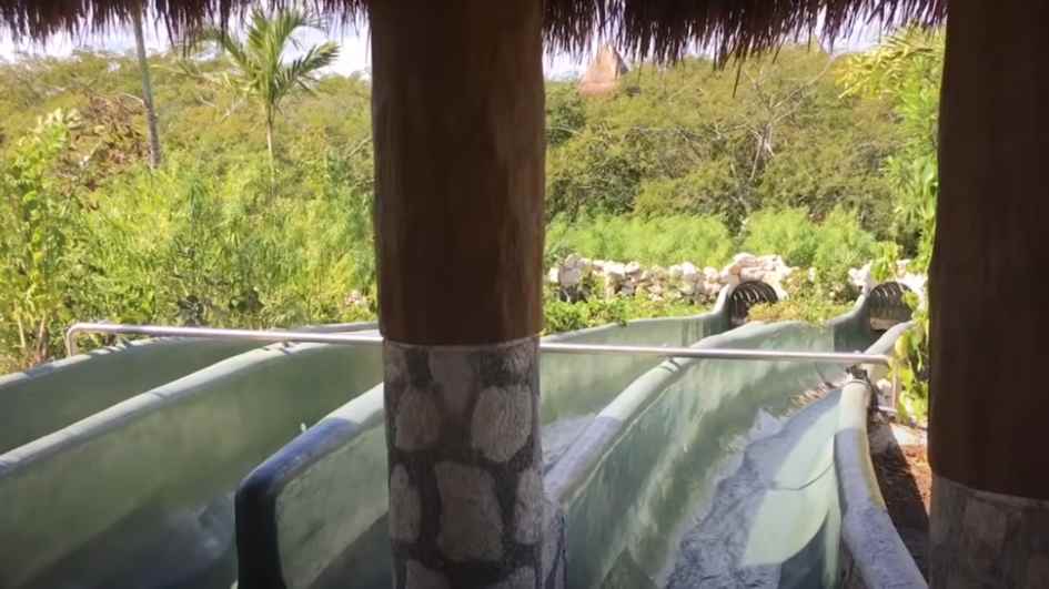 Thrilling Water Slides at Xenses Park in Playa del Carmen