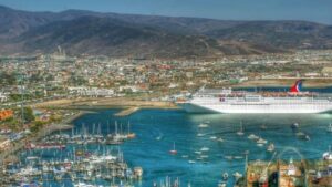 Cruise Ship in Ensenada Mexico