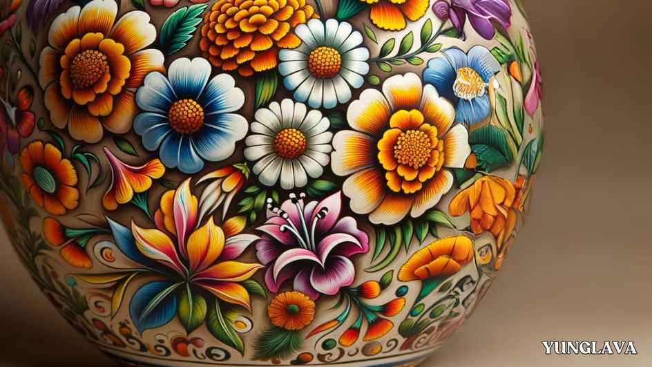 Captivating Talavera Pottery Designs: Celebrating Mexico's Floral Heritage