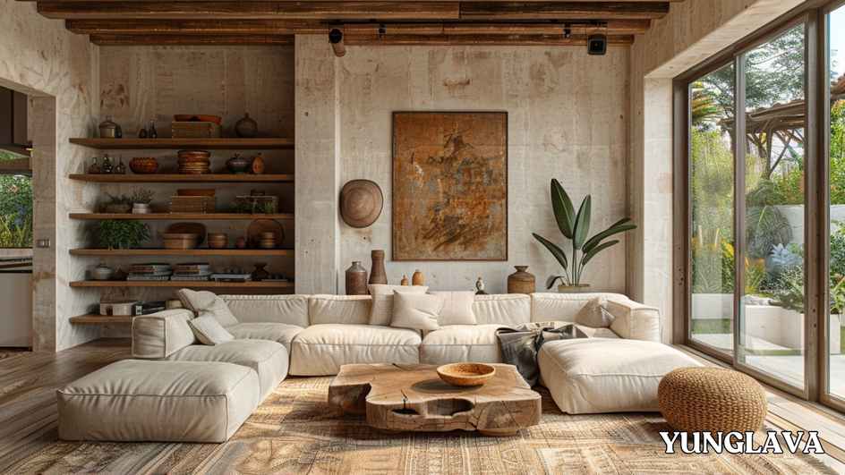 A Beautiful Living Room, Propery in Mexico, Modern Interior Design