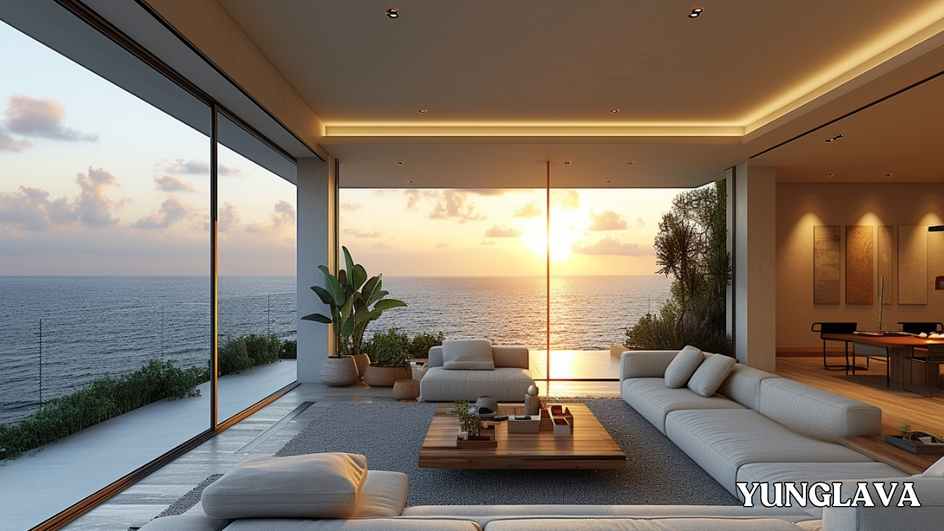 A Living Room in Mexico Sea VIEW